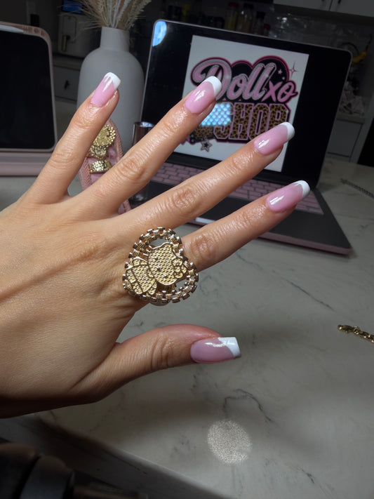 Heart Shaped Hello Kitty Ring