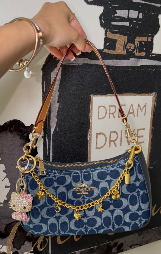 Blue Denim Purse