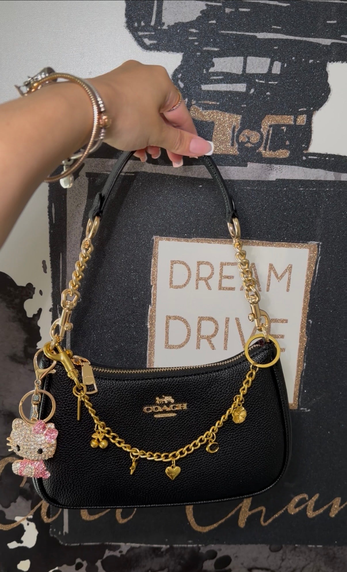 Black purse